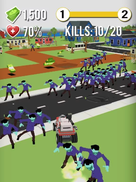 Изображение игры: Zombie Car Survival