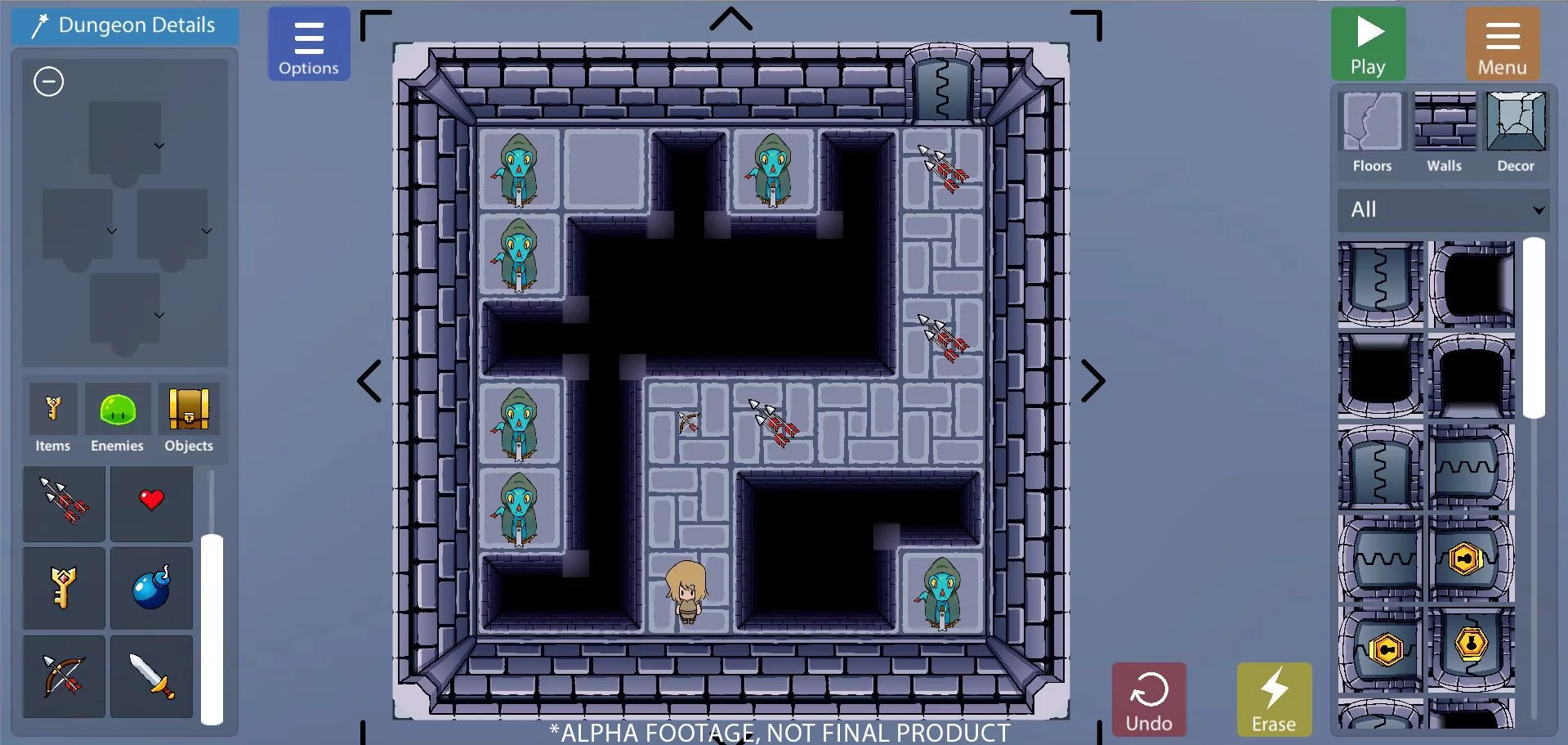 Изображение игры: Super Dungeon Designer