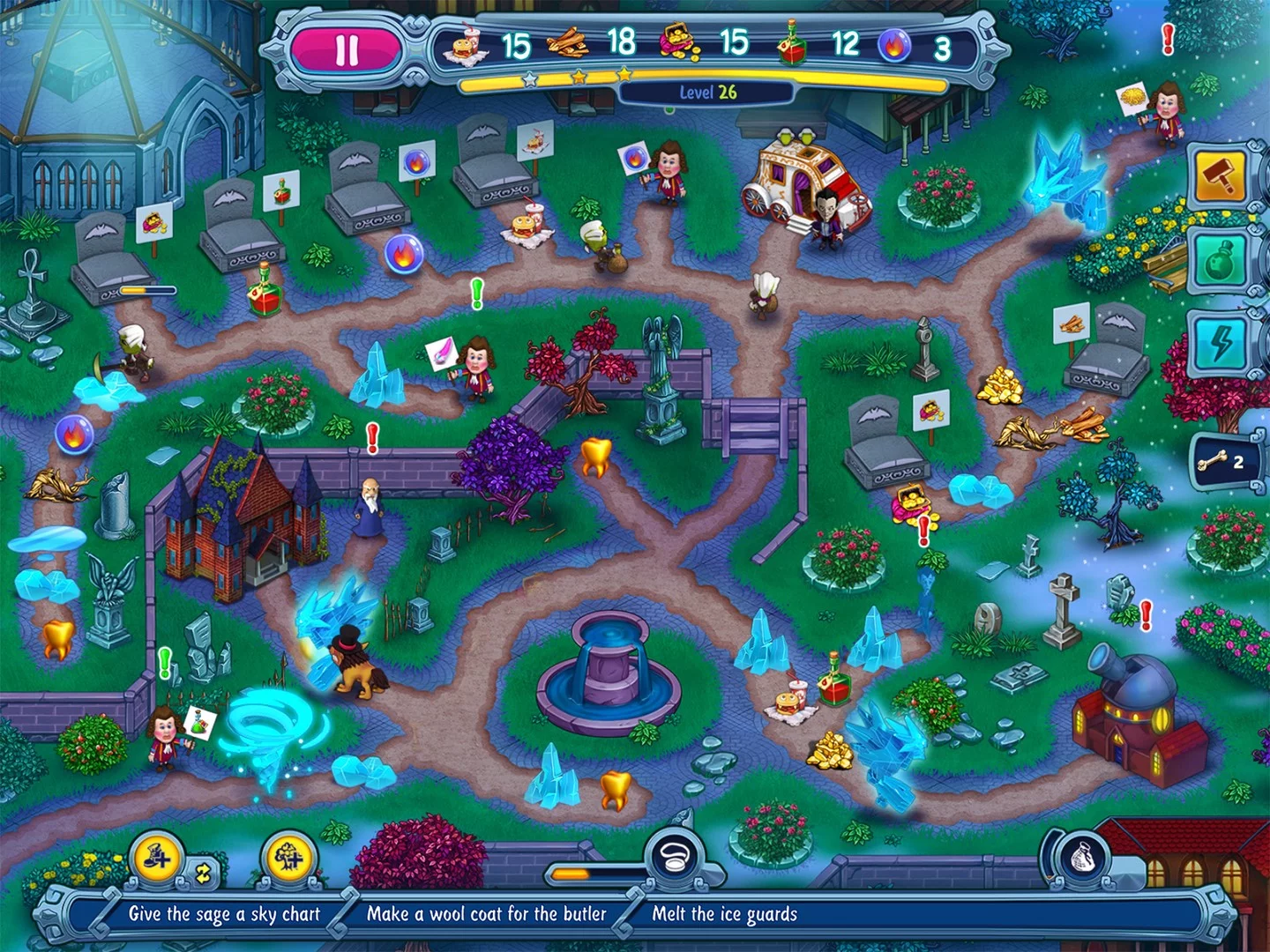 Изображение игры: Incredible Dracula: The Ice Kingdom