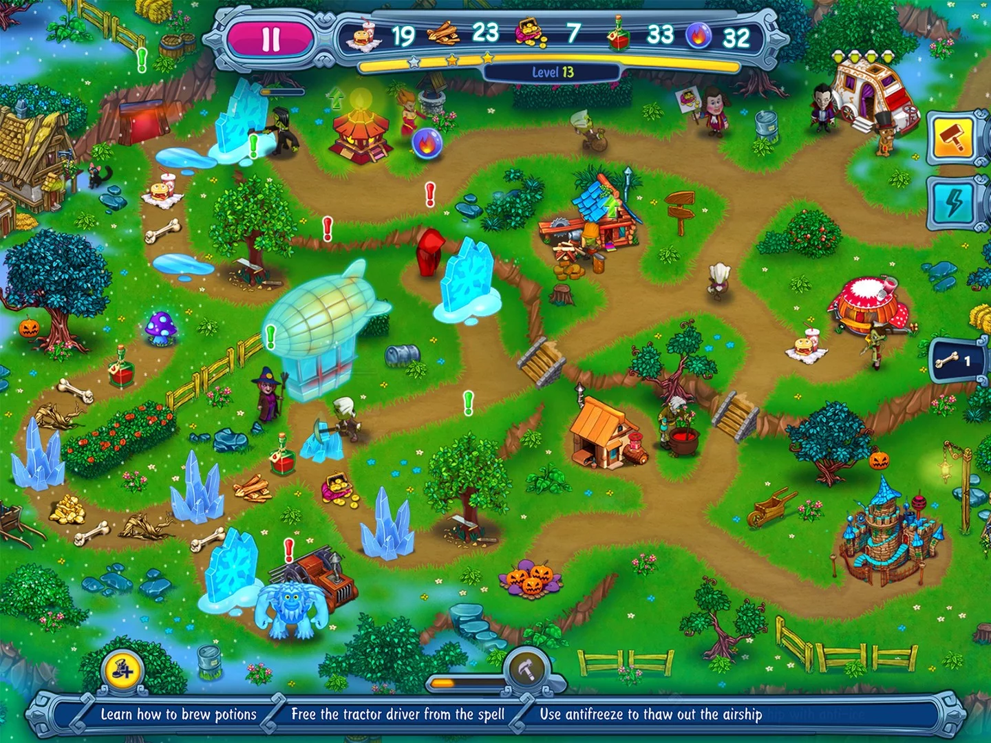 Изображение игры: Incredible Dracula: The Ice Kingdom