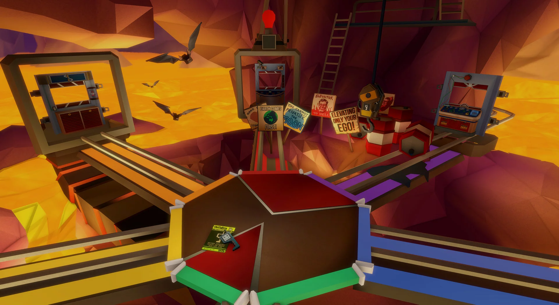 Изображение игры: Elevator... to the Moon!
