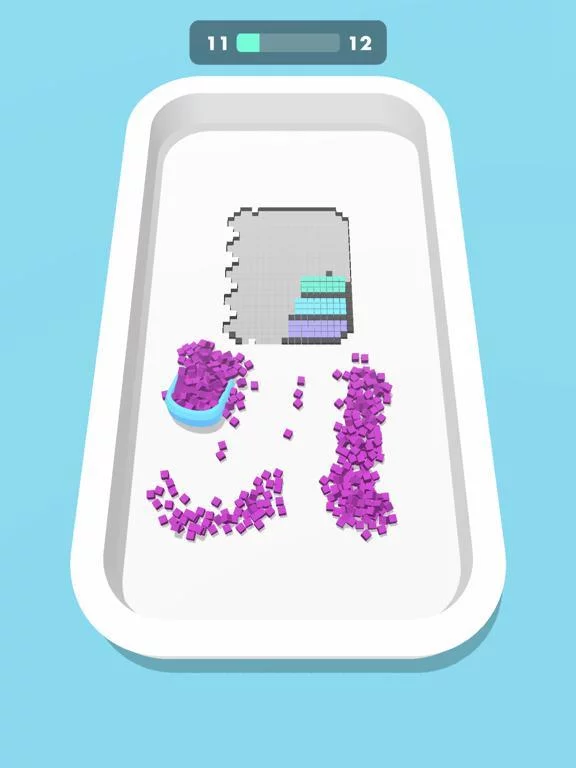 Изображение игры: Fill In 3D