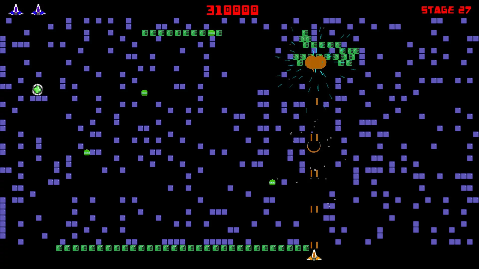 Изображение игры: Insectipede