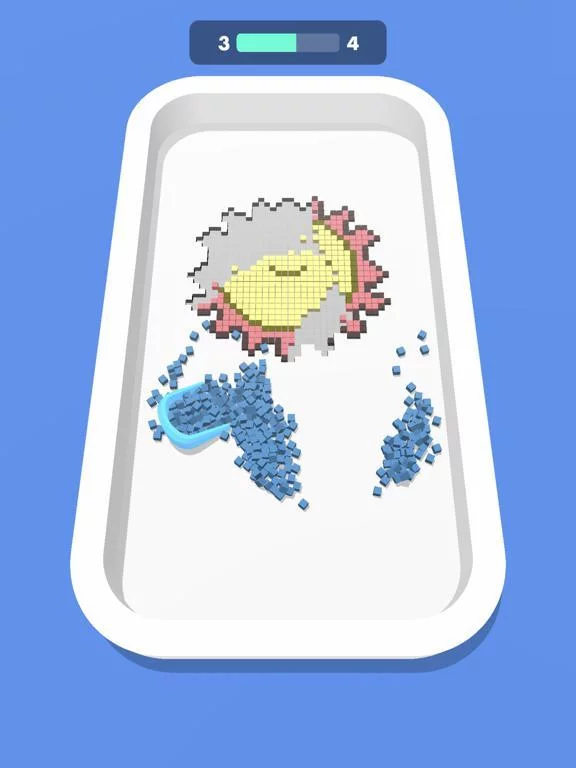 Изображение игры: Fill In 3D