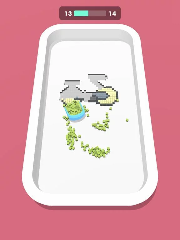 Изображение игры: Fill In 3D