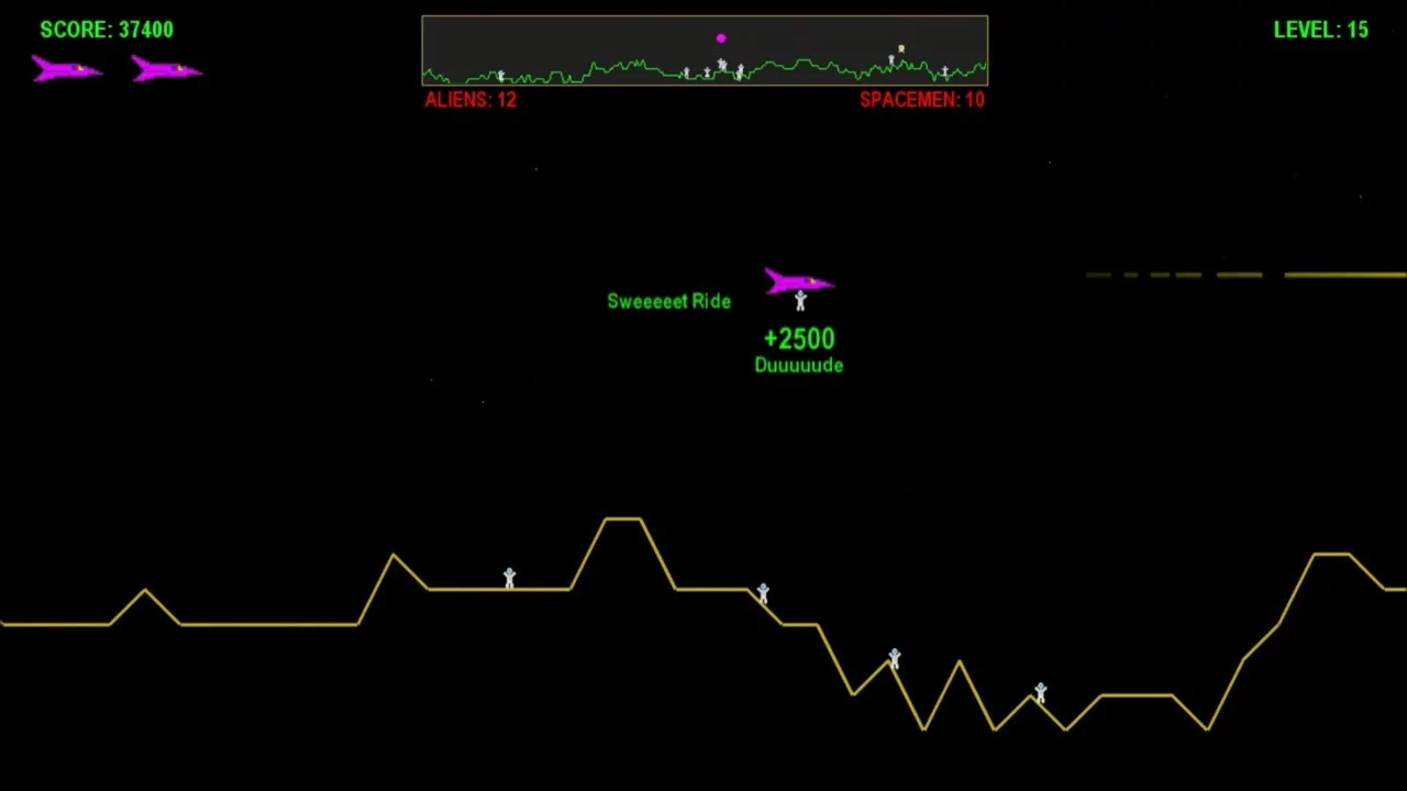 Изображение игры: Spaceman Defender
