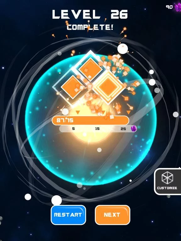 Изображение игры: Graviton!
