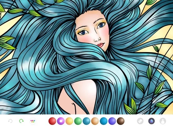 Изображение игры: inColor - Coloring & Drawing