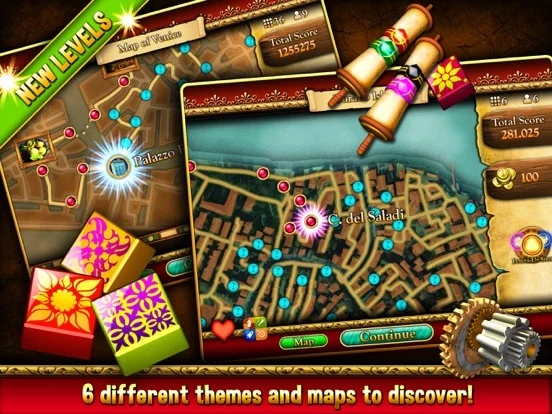 Изображение игры: Mahjong Venice Mystery Classic