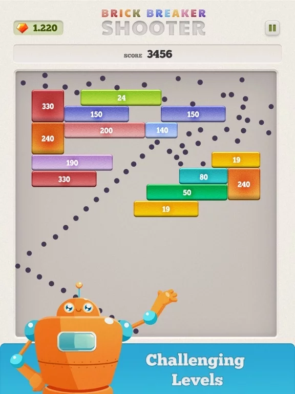Изображение игры: Bricks Breaker Shooter