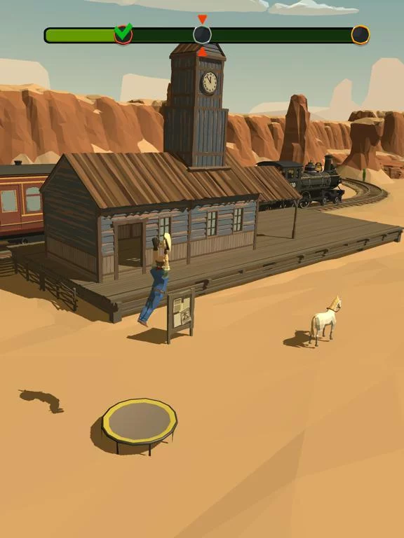 Изображение игры: Cowboy Flip!
