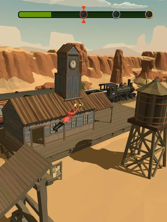 Изображение игры: Cowboy Flip!