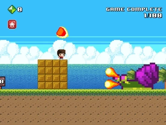 Изображение игры: 8 Bit Kid - Run and Jump