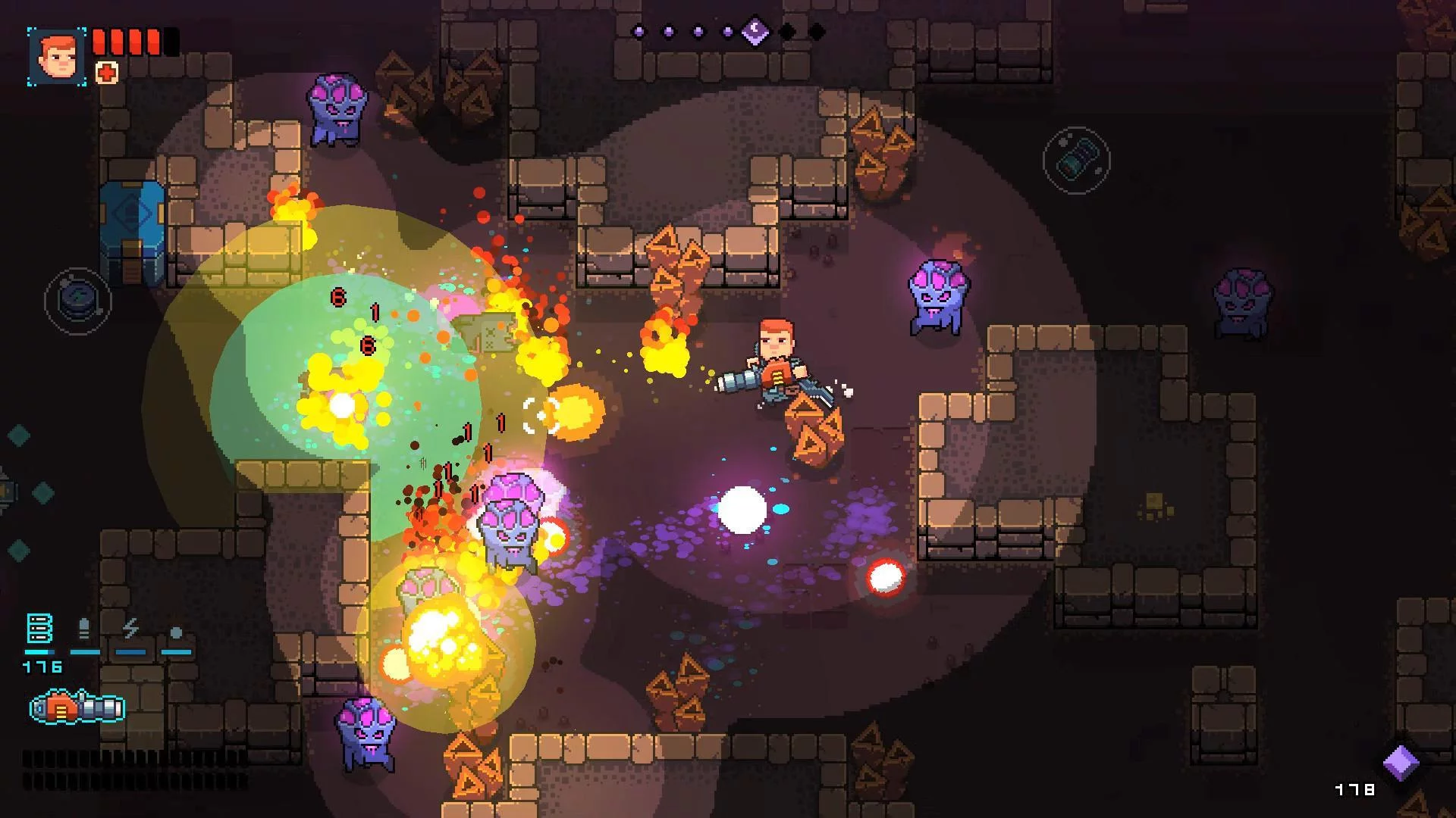 Изображение игры: Space Robinson: Hardcore Roguelike Action