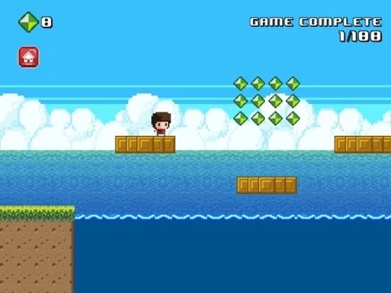 Изображение игры: 8 Bit Kid - Run and Jump
