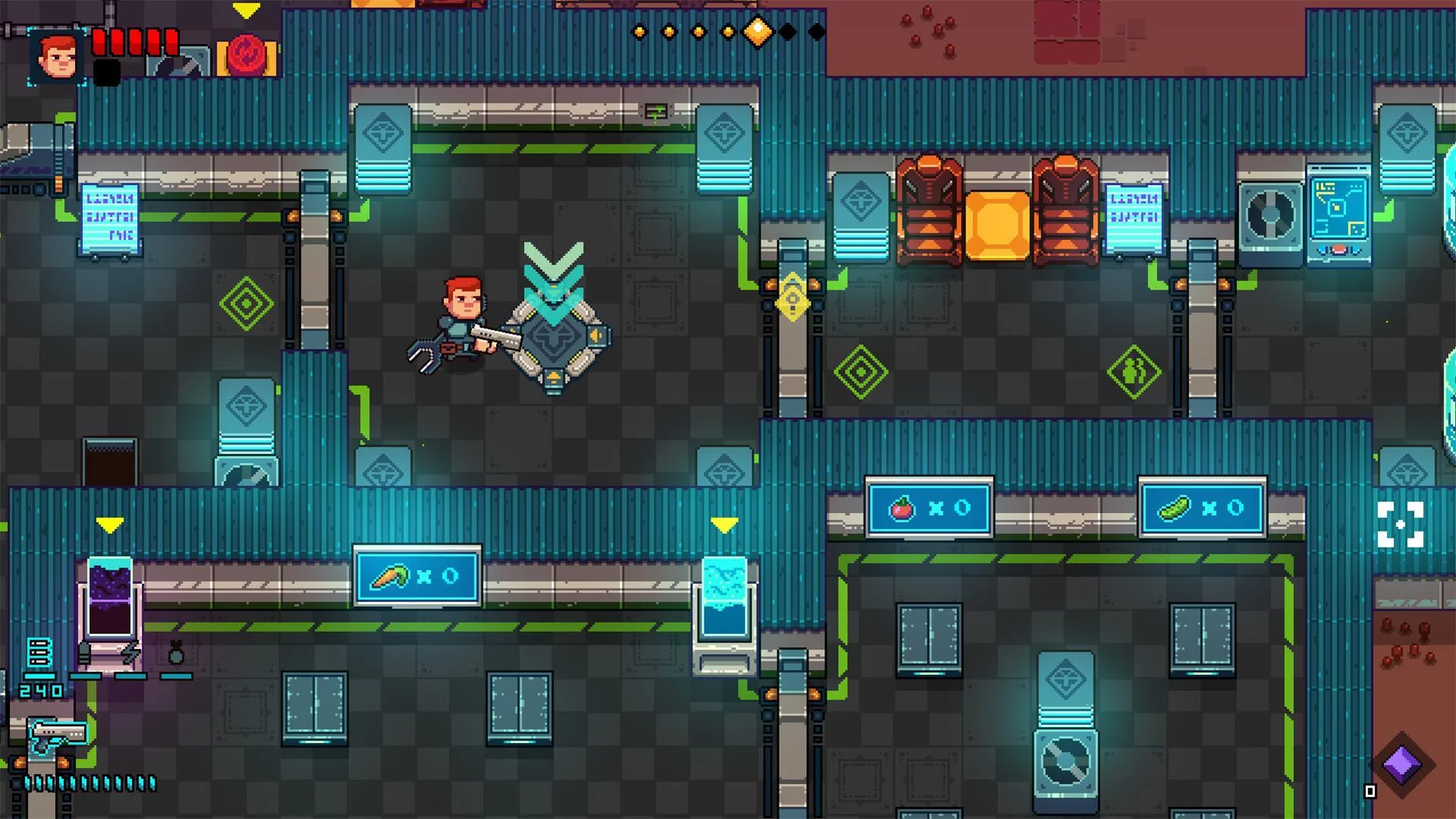 Изображение игры: Space Robinson: Hardcore Roguelike Action