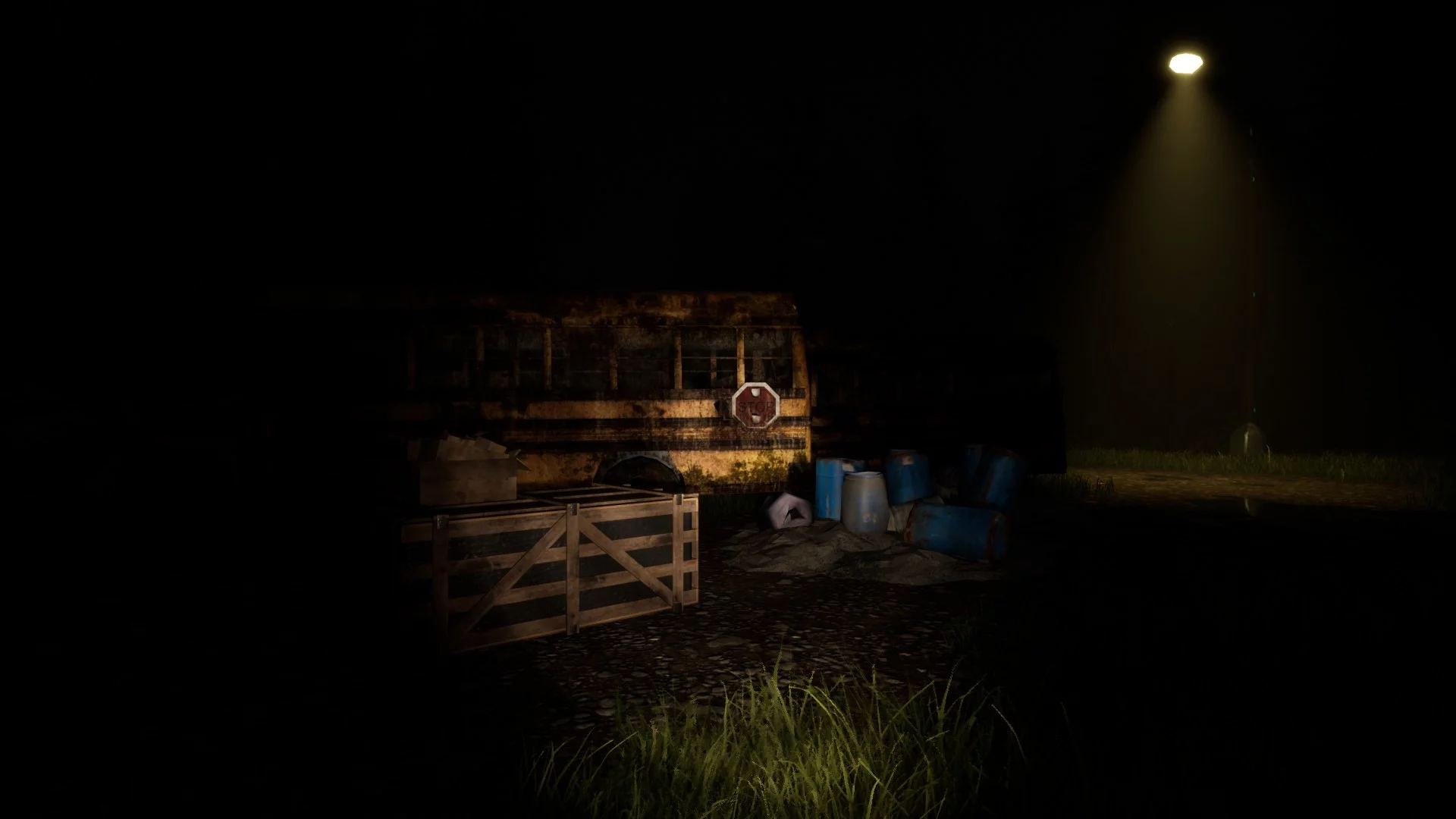 Изображение игры: Old School Horror Game: Bright Day