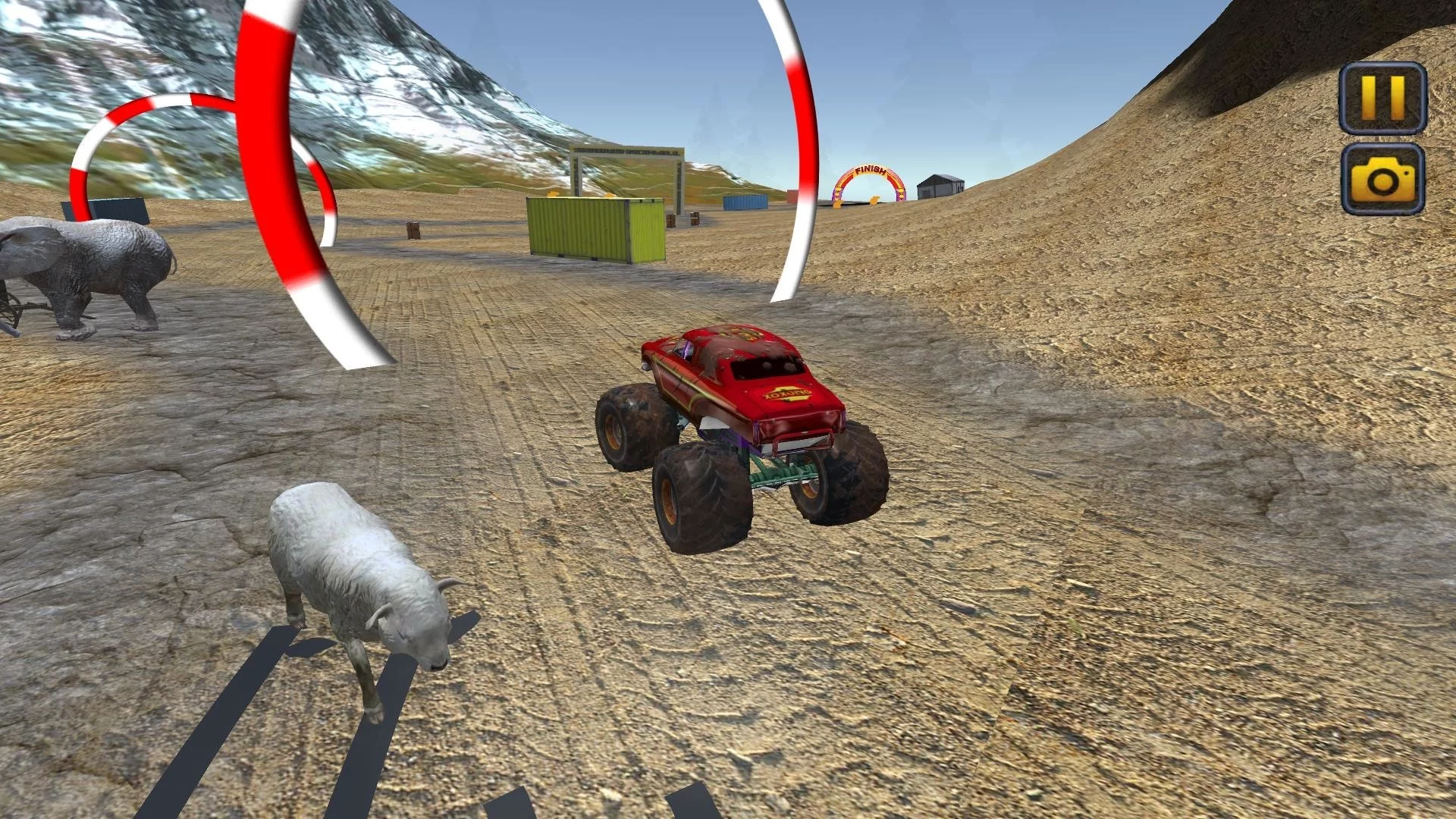 Изображение игры: Extreme Offroad Monster Simulator