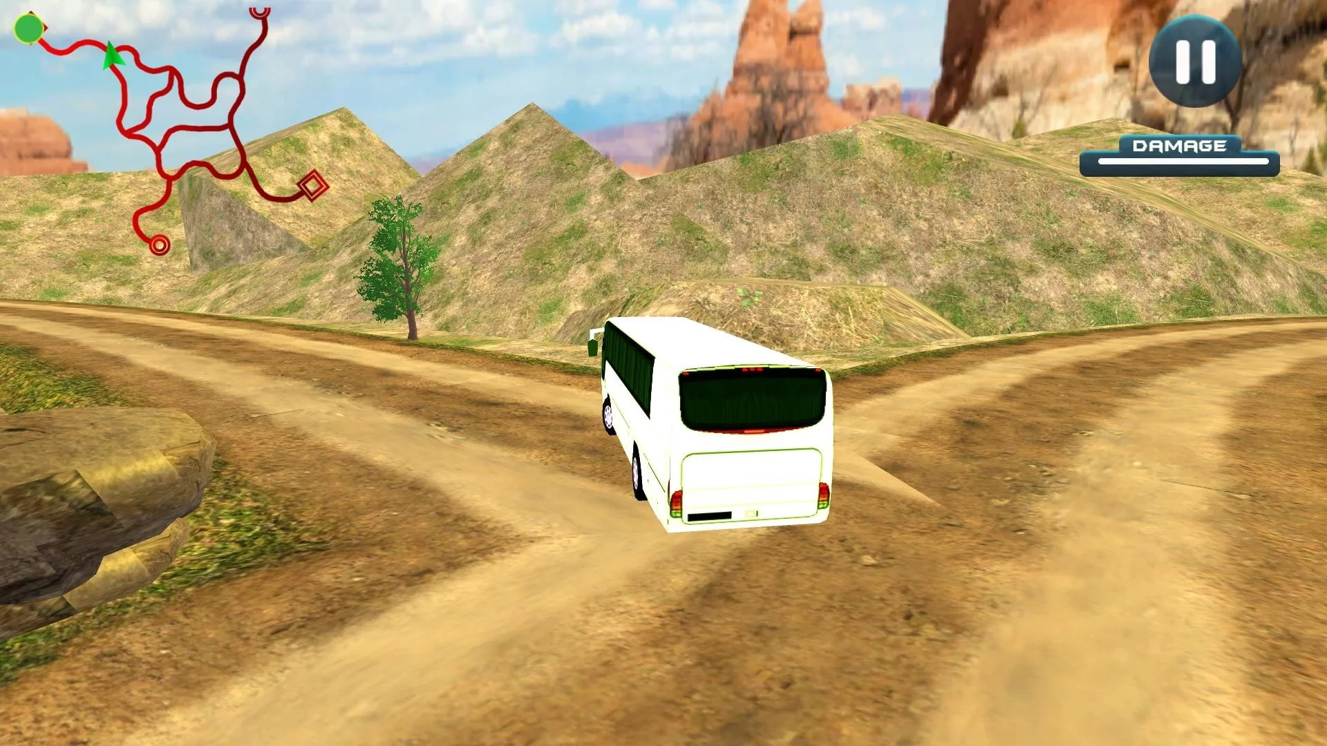 Изображение игры: Village Bus Driver Simulator