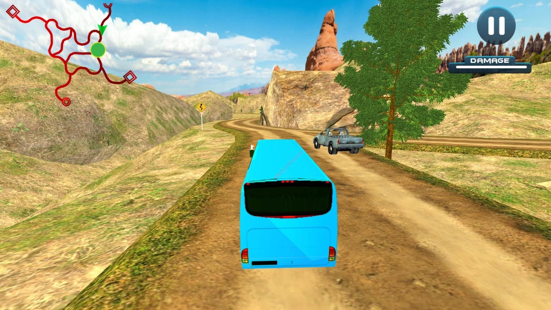 Изображение игры: Village Bus Driver Simulator