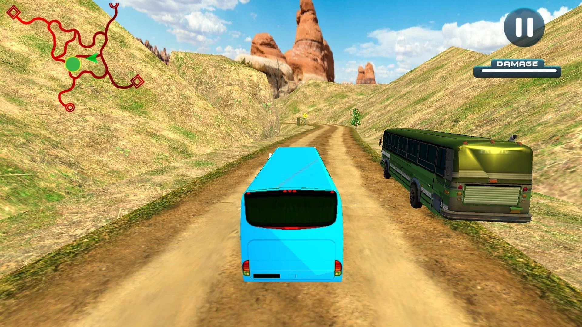Изображение игры: Village Bus Driver Simulator