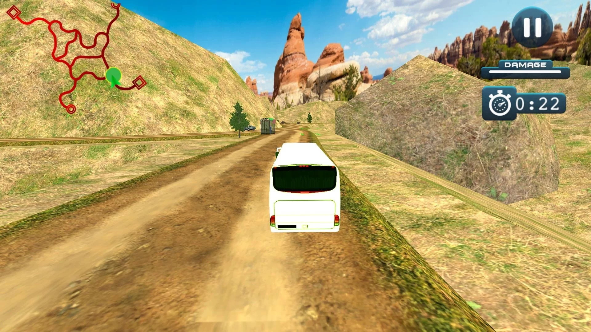 Изображение игры: Village Bus Driver Simulator