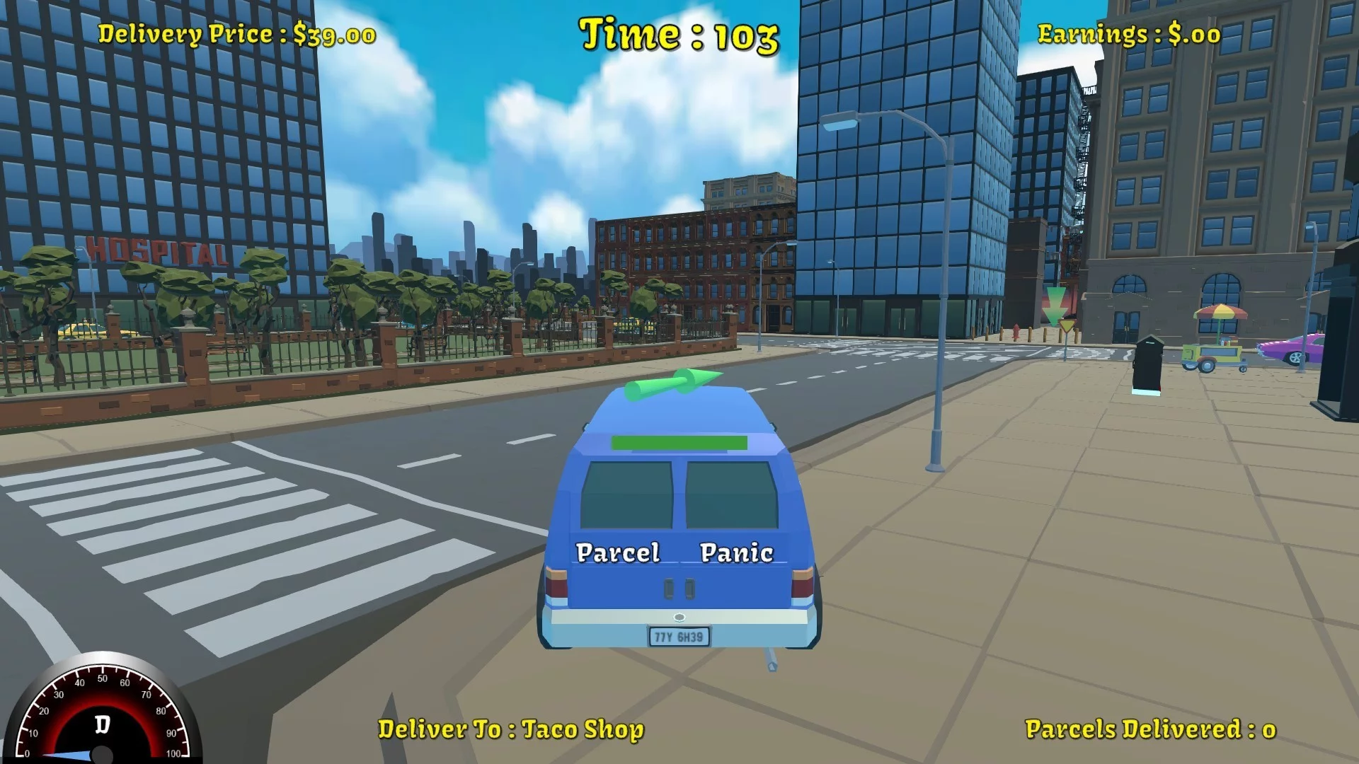 Изображение игры: Parcel Panic