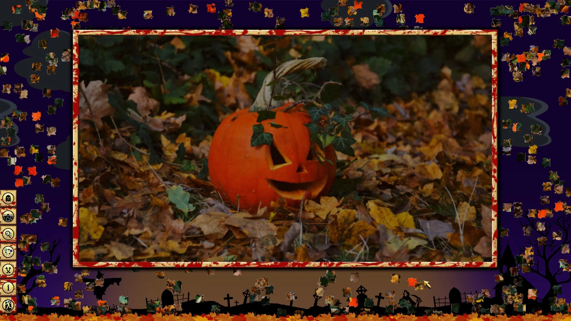 Изображение игры: Pixel Puzzles 2: Halloween