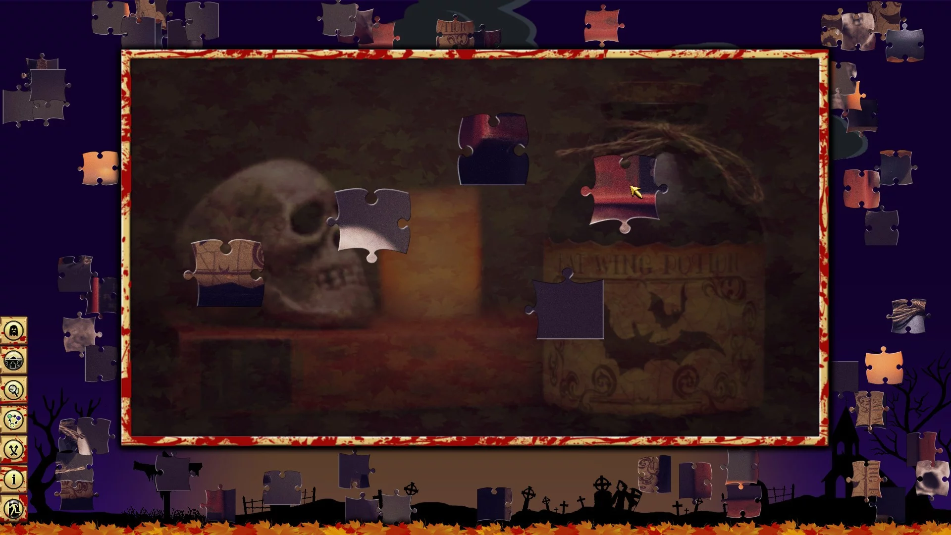 Изображение игры: Pixel Puzzles 2: Halloween