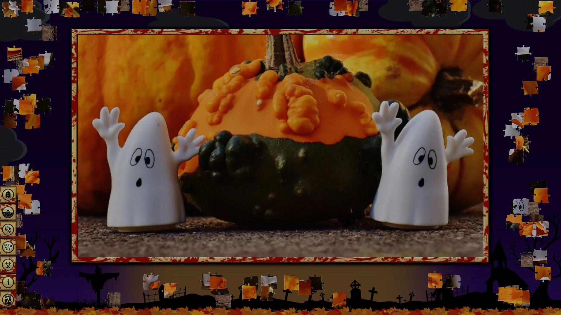 Изображение игры: Pixel Puzzles 2: Halloween