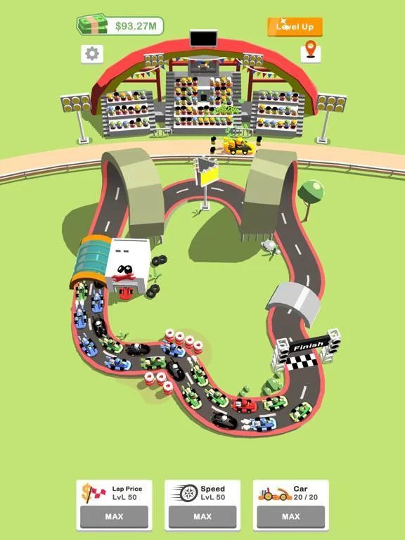 Изображение игры: IdleKarting