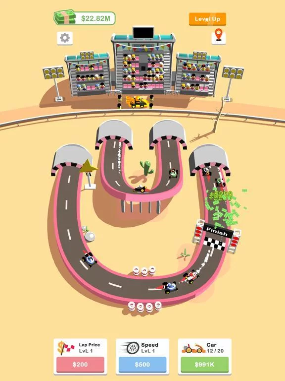 Изображение игры: IdleKarting