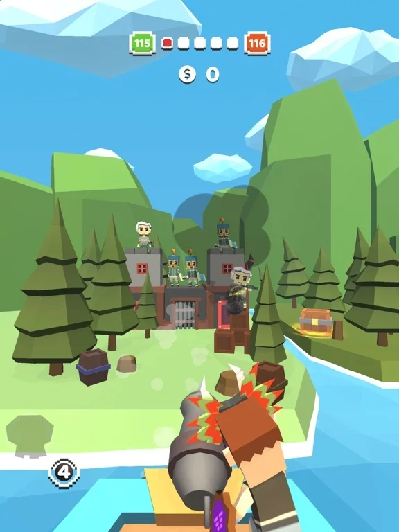 Изображение игры: Mr Cannon!