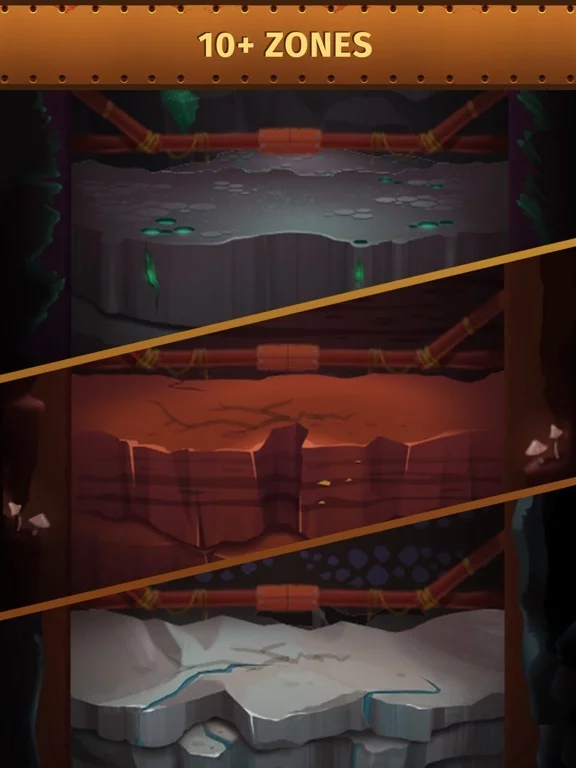 Изображение игры: Deep Town: Idle Miner Factory