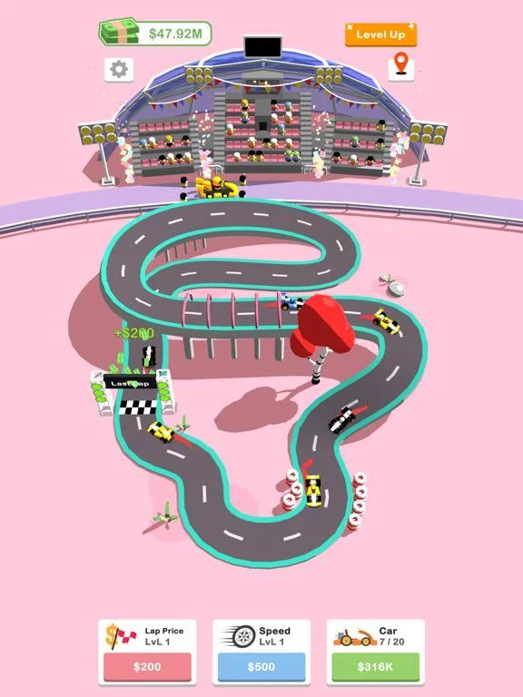 Изображение игры: IdleKarting