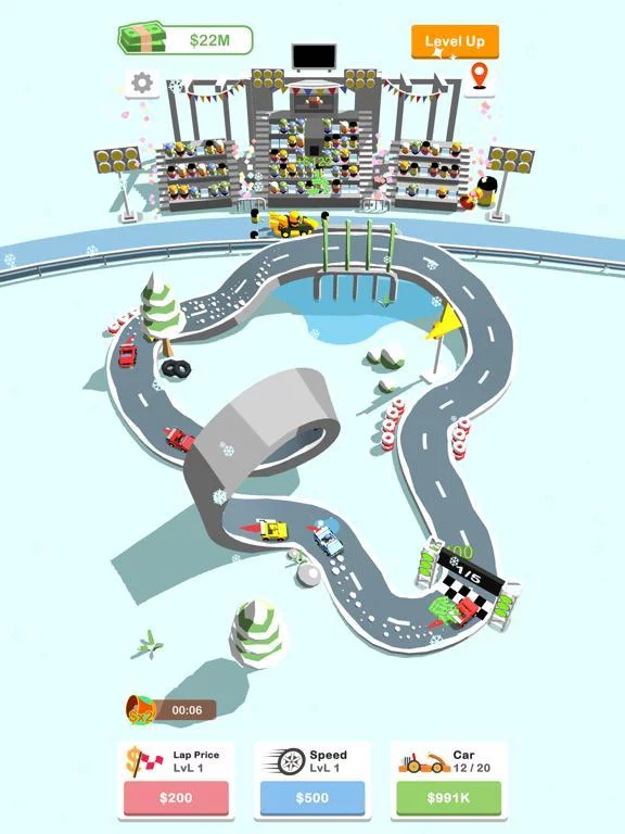 Изображение игры: IdleKarting
