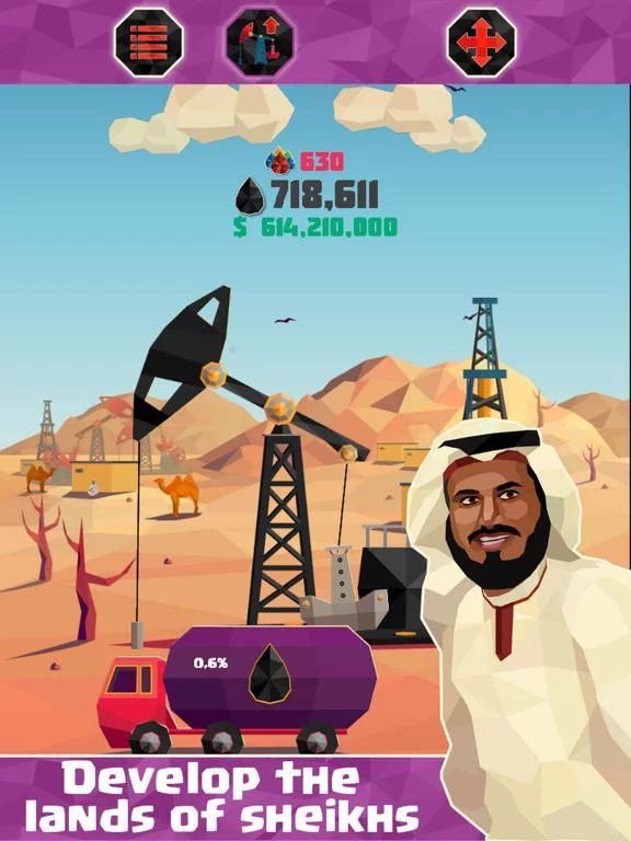 Изображение игры: Oil Tycoon - Gas Idle Factory