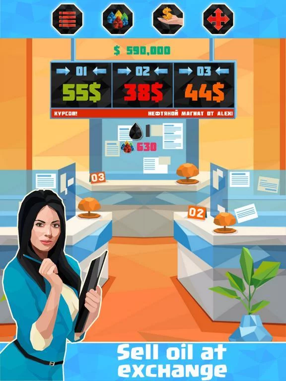 Изображение игры: Oil Tycoon - Gas Idle Factory