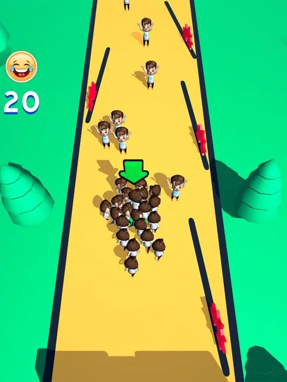 Изображение игры: Crowd Run!