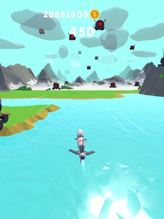 Изображение игры: Flying Rocket