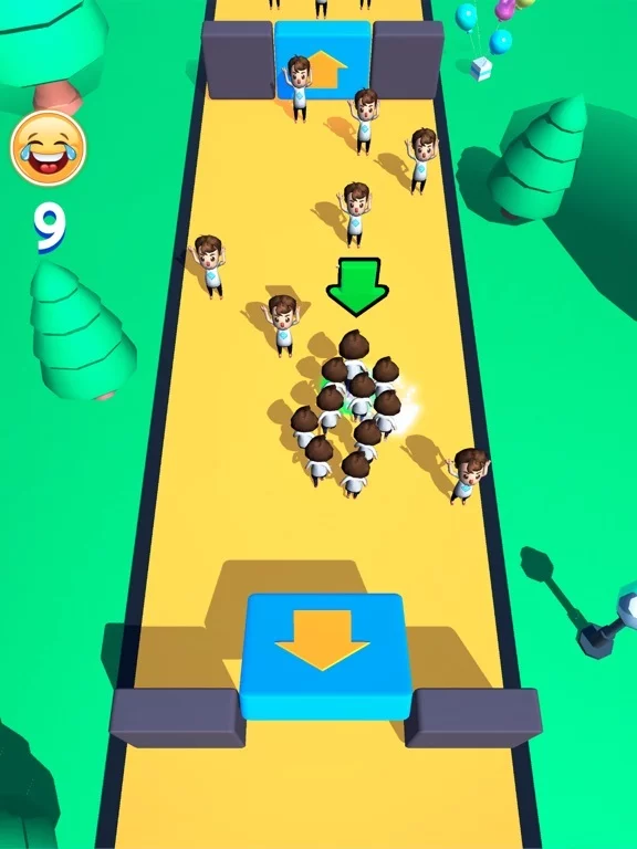 Изображение игры: Crowd Run!