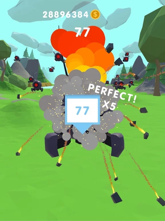 Изображение игры: Flying Rocket