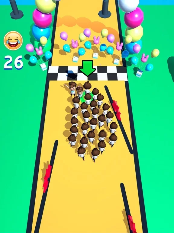 Изображение игры: Crowd Run!
