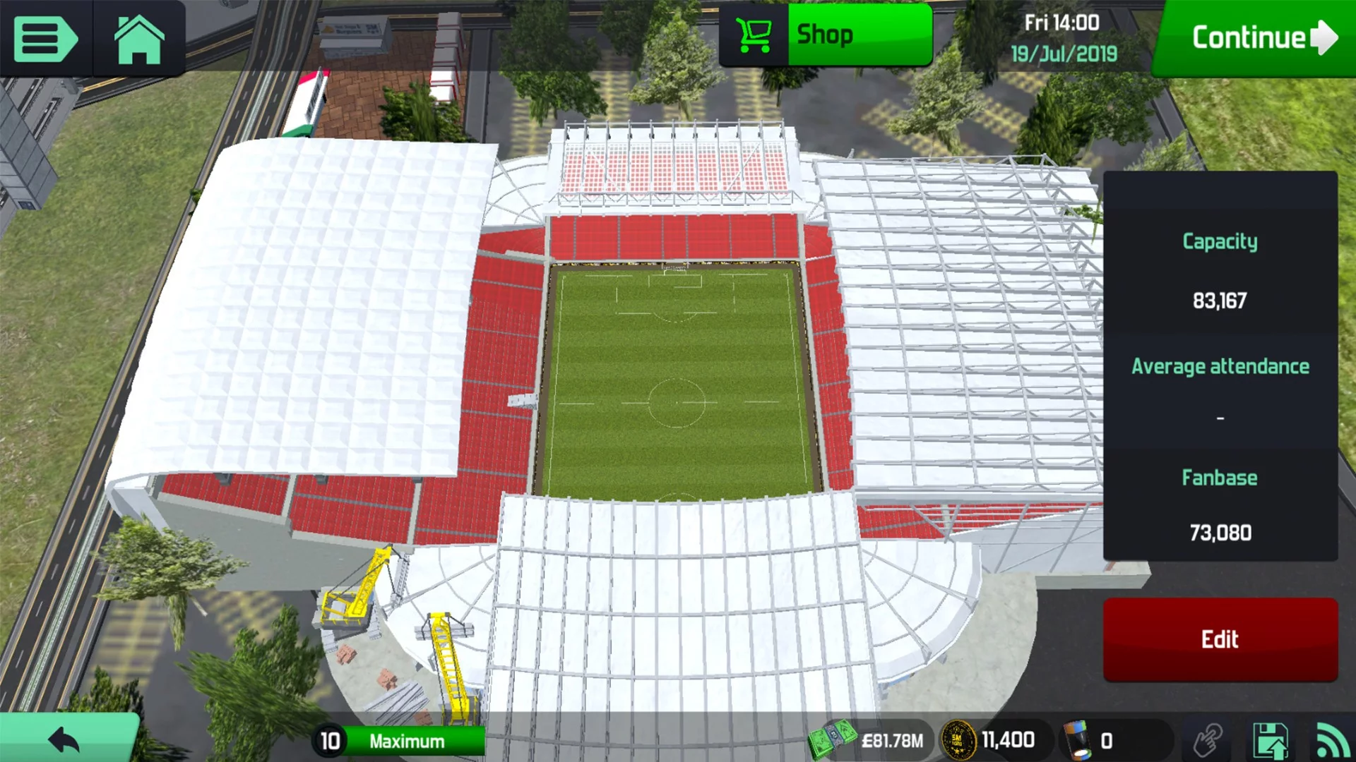 Изображение игры: Soccer Manager 2020