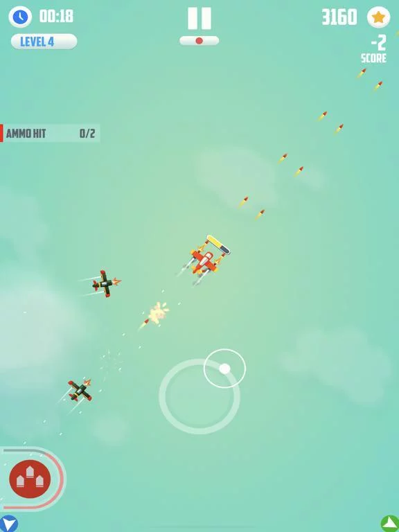 Изображение игры: Man Vs. Missiles: Combat