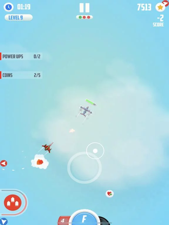 Изображение игры: Man Vs. Missiles: Combat