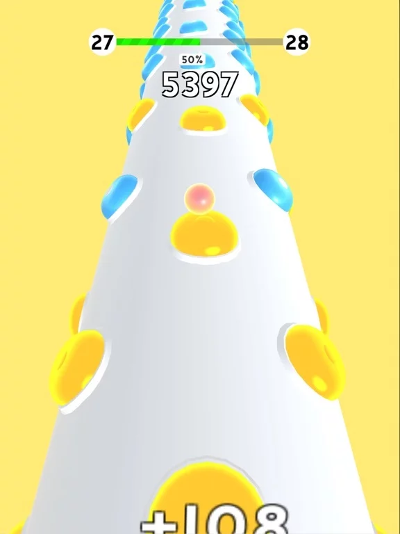 Изображение игры: Helix Jumper!