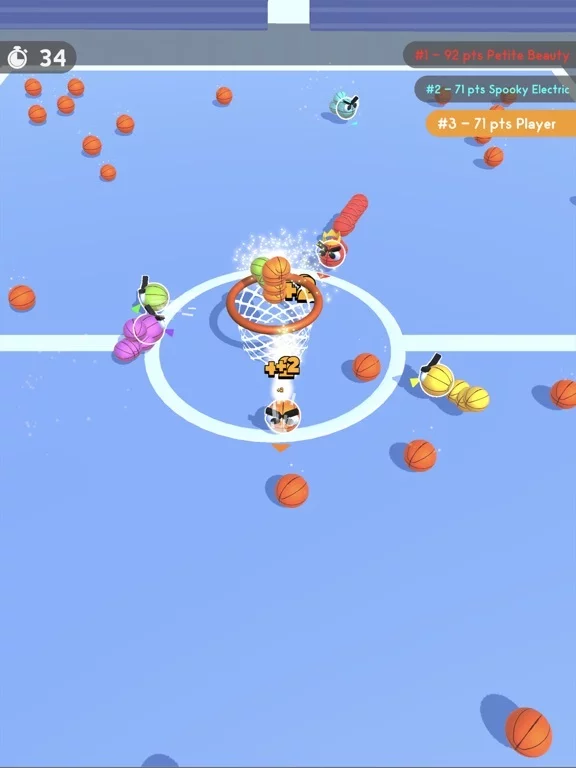Изображение игры: Snake Dunk!