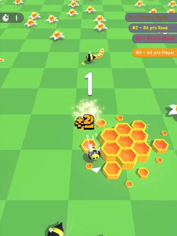 Изображение игры: Bee.io!