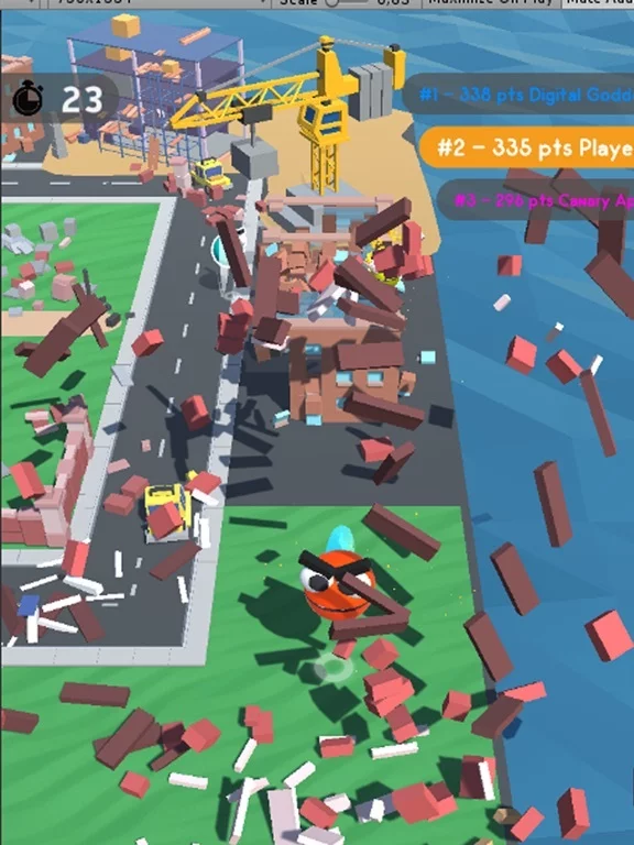 Изображение игры: City Crasher